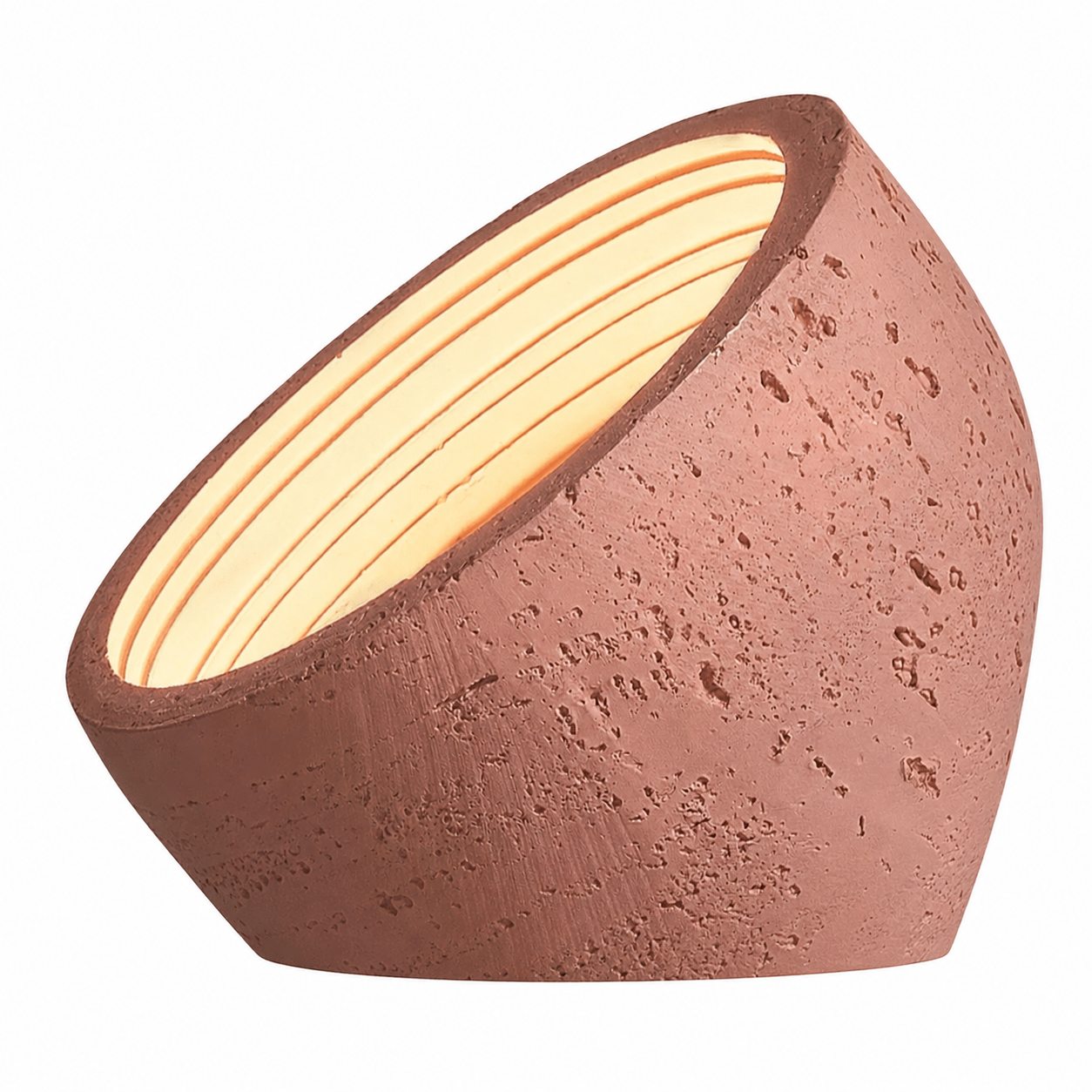 Sabiara Wabi-Sabi Cylindrical Ceiling Lamp - Soft Diffused Ceiling Fixture for Bedrooms and Living Rooms