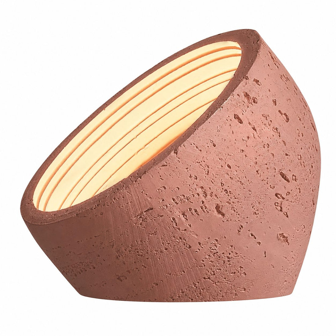 Sabiara Wabi-Sabi Cylindrical Ceiling Lamp - Soft Diffused Ceiling Fixture for Bedrooms and Living Rooms