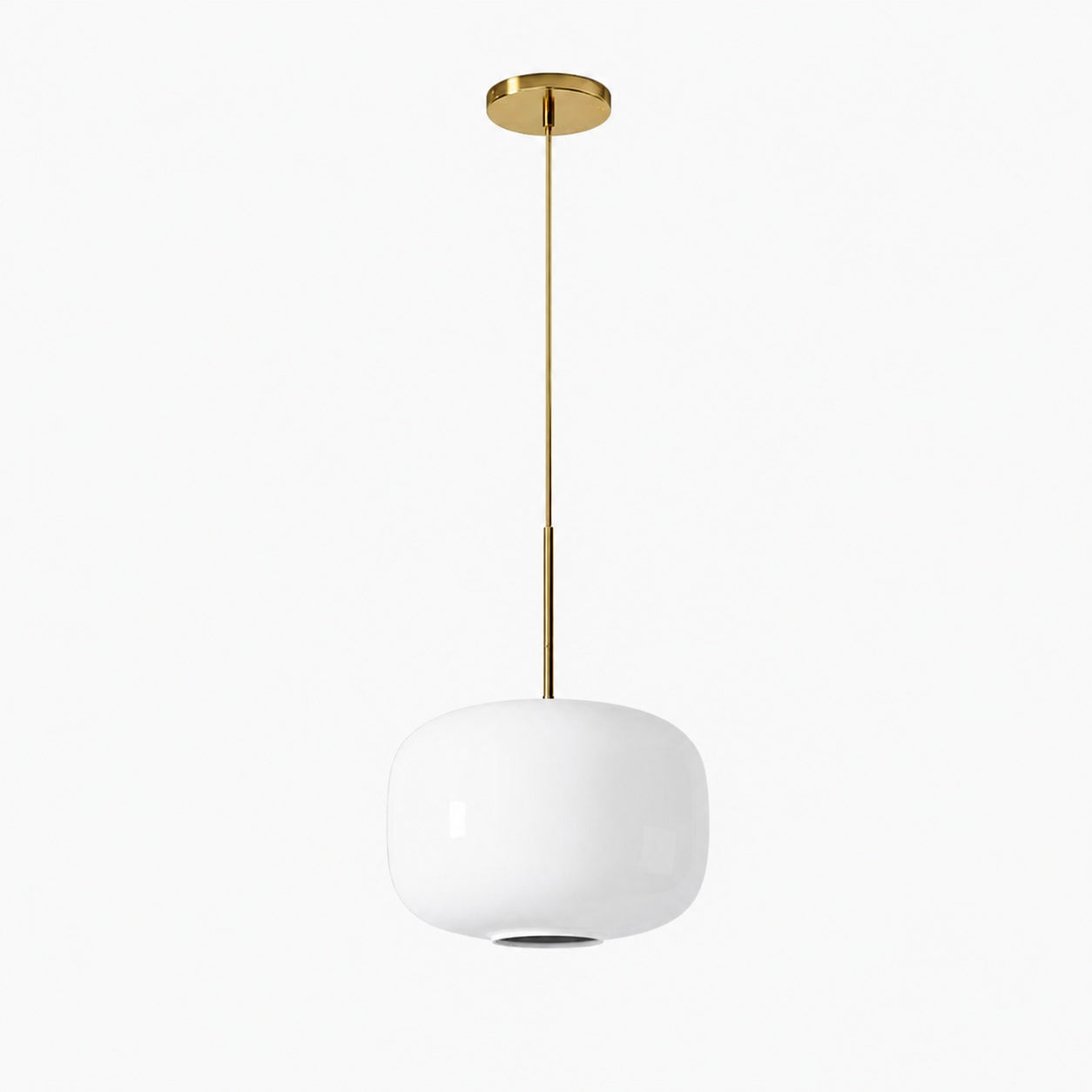 Lumivelle Pebble Pendant Light - Adjustable Glass Shade - Modern Lighting