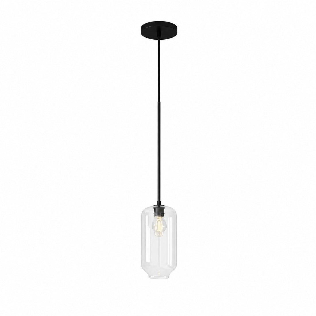 Lumivelle Pebble Pendant Light - Adjustable Glass Shade - Modern Lighting
