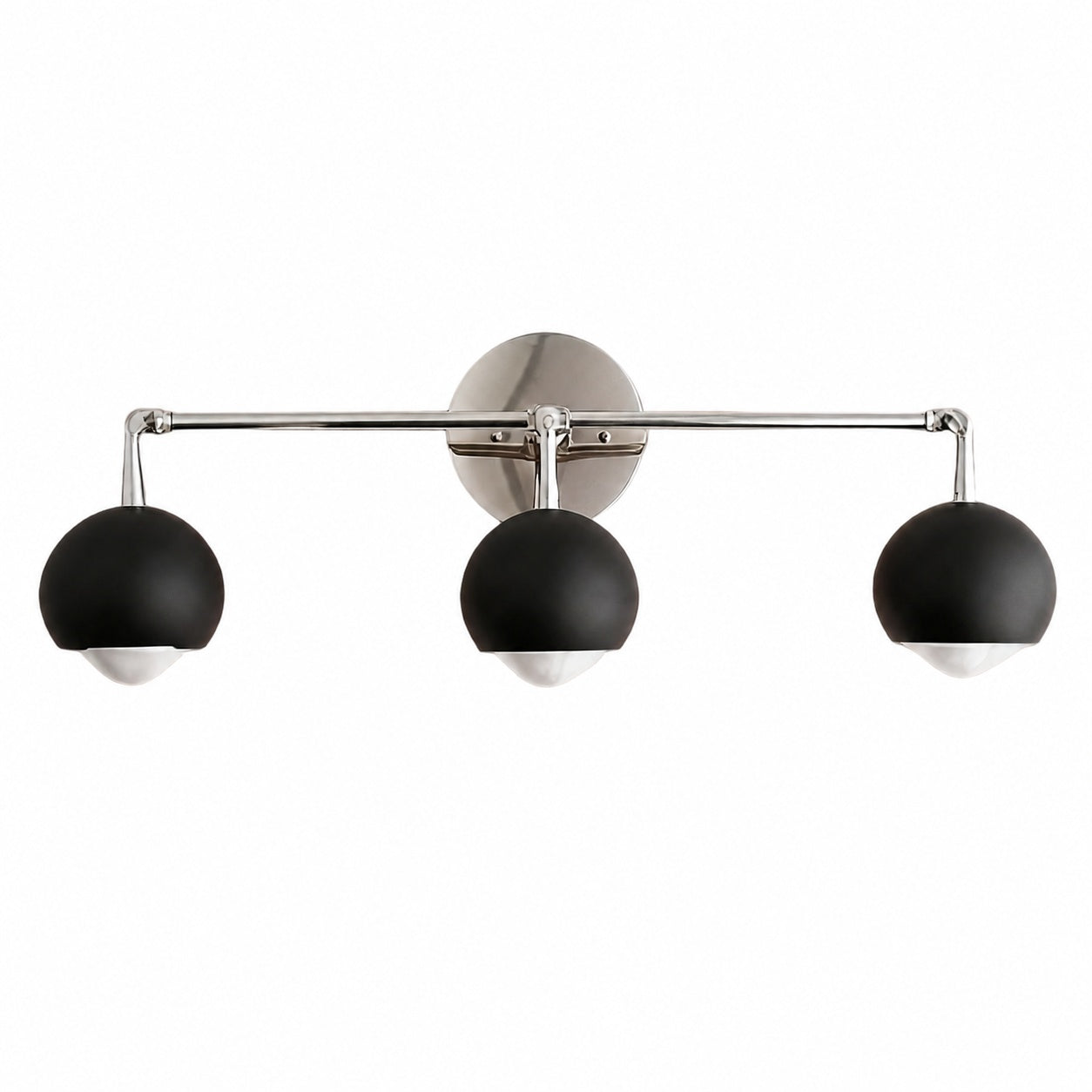 Metio Dome Decorative Vanity Light - Classic Orb Shade Bathroom Wall Lamp