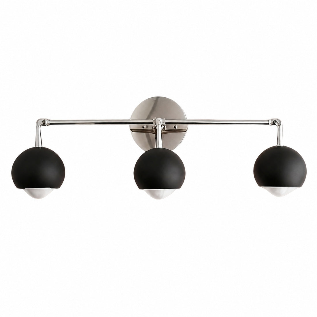 Metio Dome Decorative Vanity Light - Classic Orb Shade Bathroom Wall Lamp