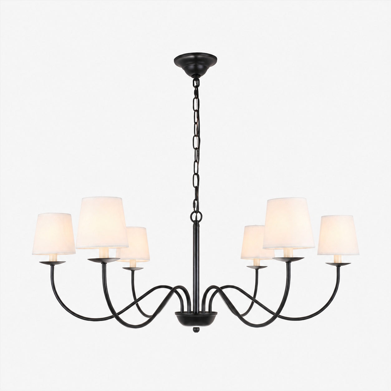 Eclipse Brass Chandelier