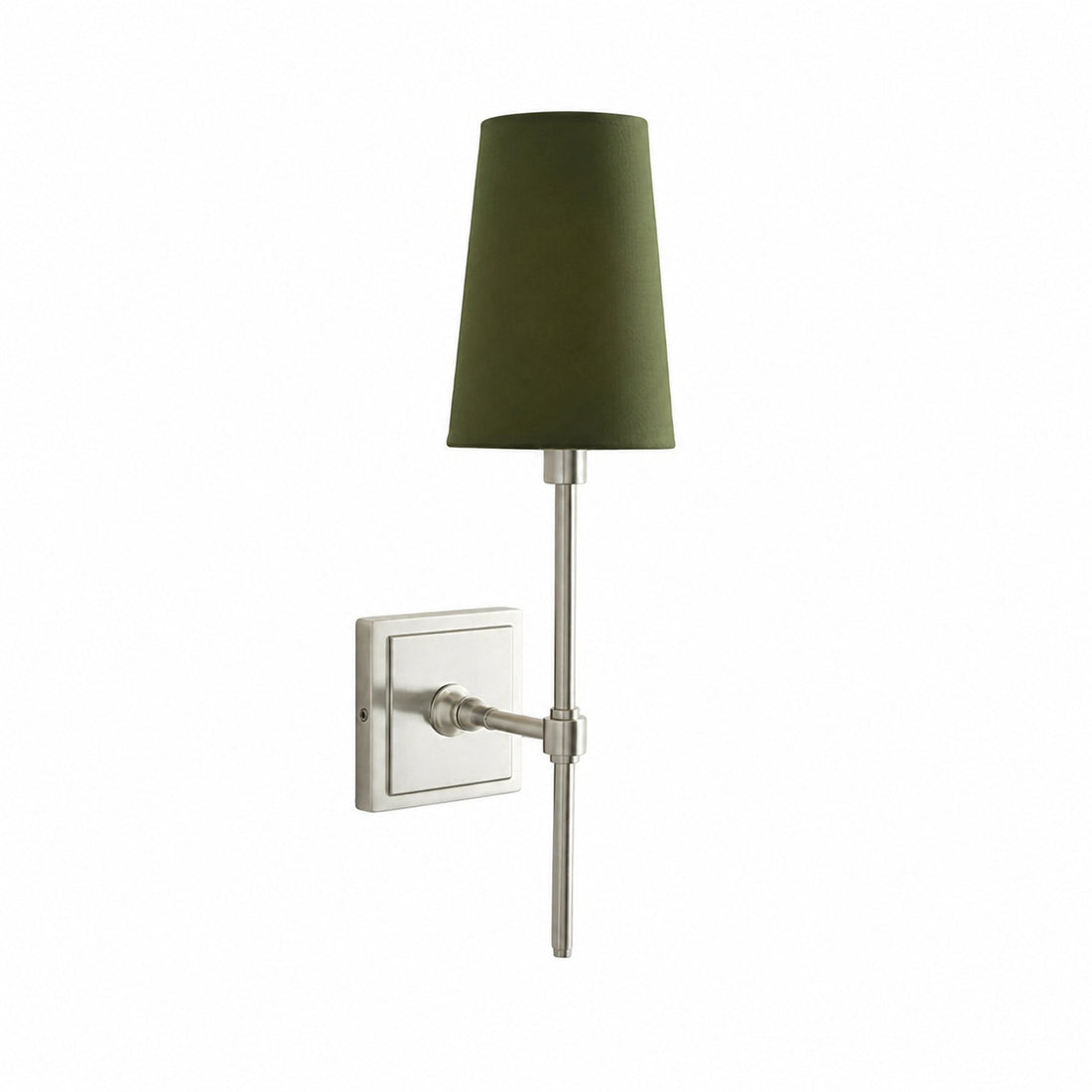 Derlina White Linen Shades Wall Lamp – Retro Metal Multi-Head Lighting Fixture
