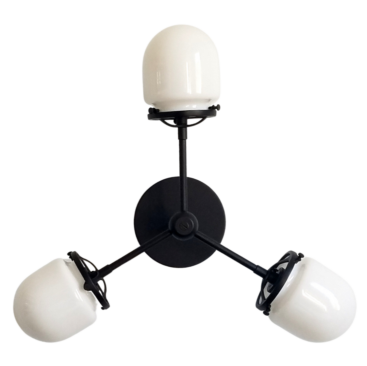 Glass Tube Light Fixture With Modern Metal Finishes For Wall & Ceiling