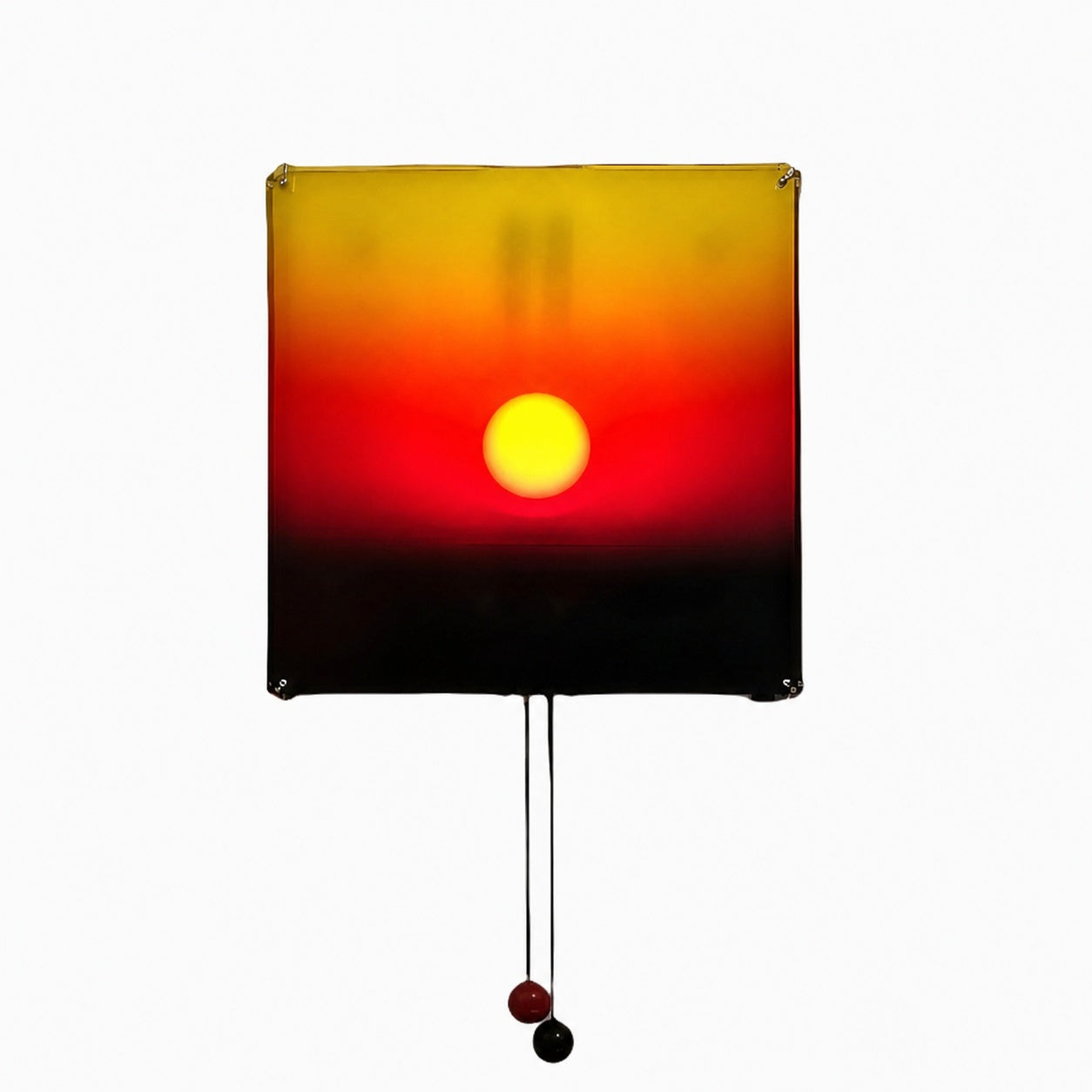 Afterglow Decorative Wall Lamp - Gradient Sunset LED Wall Lamp Suitable for Living Rooms and Bedrooms