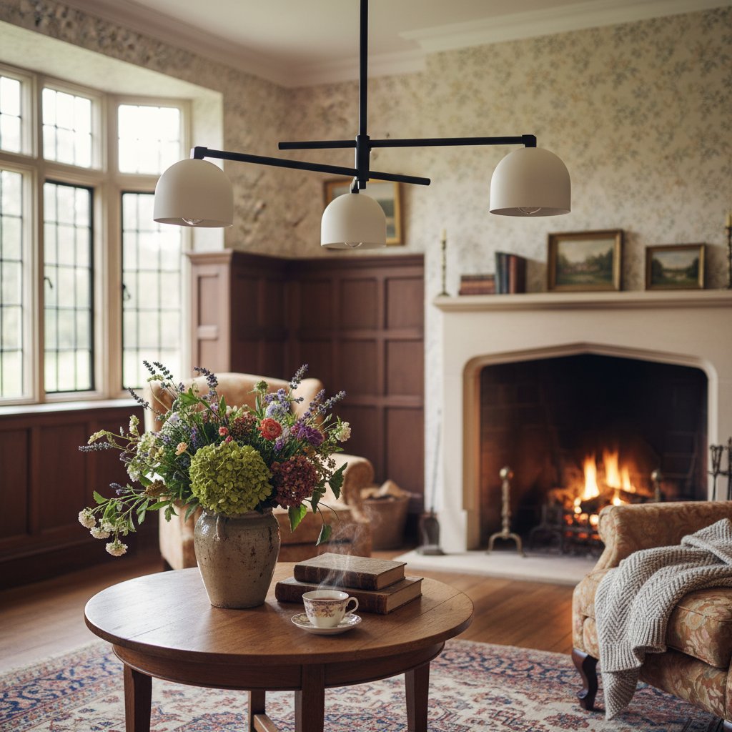 Metio Dome Stylish Ceiling Chandelier - Timeless Home Lighting Accent