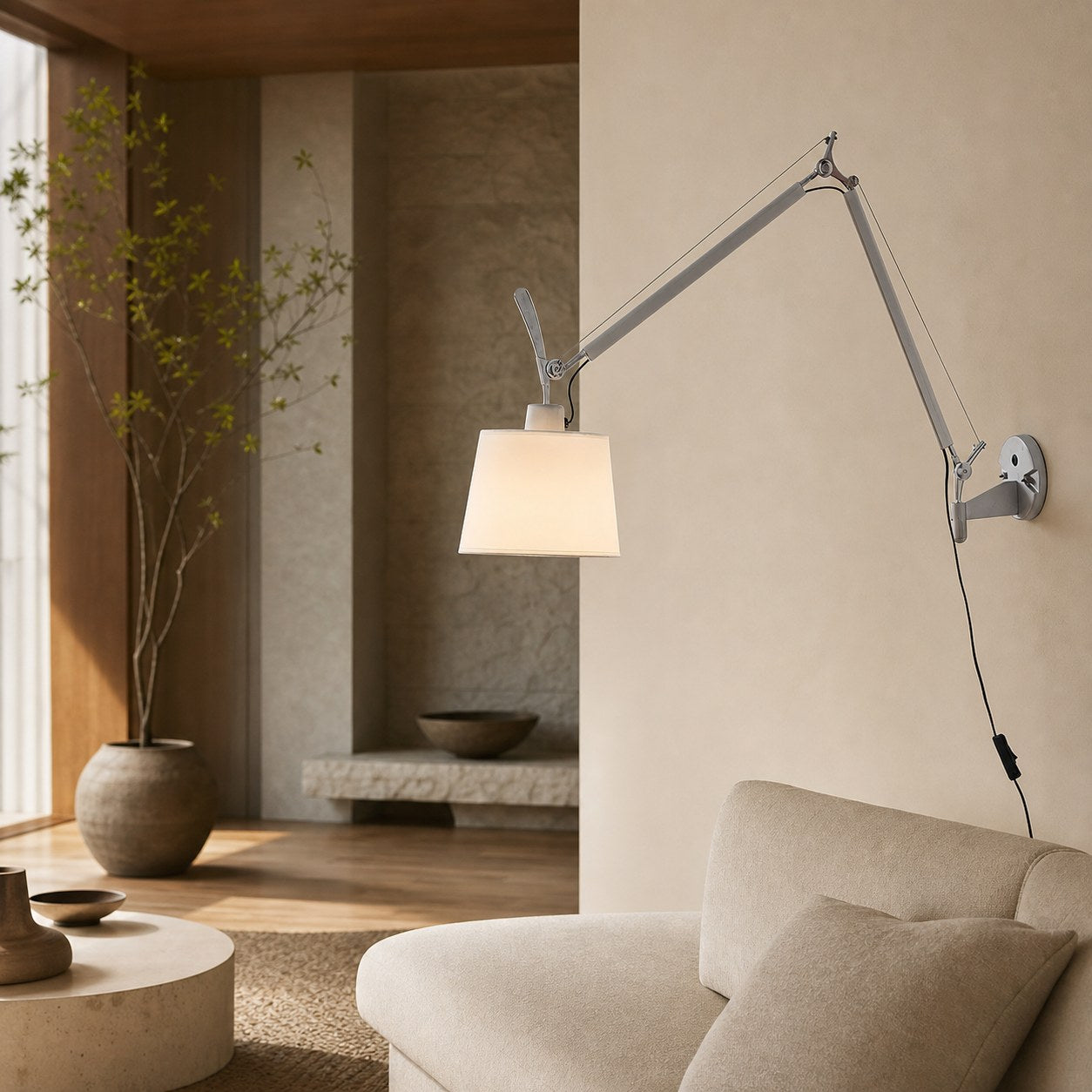 Velthea Plug-in Wall Lamp