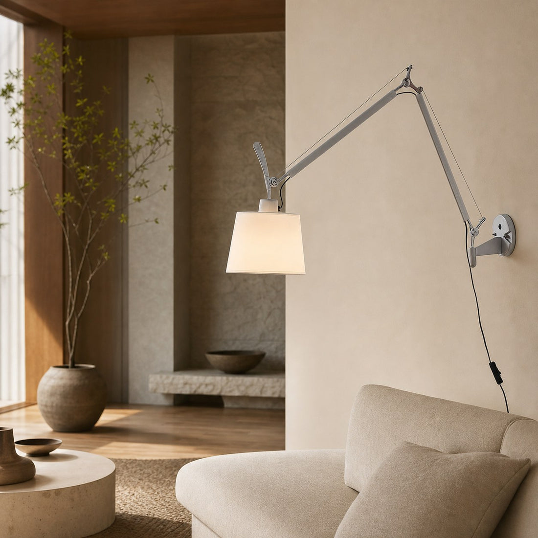 Velthea Plug-in Wall Lamp