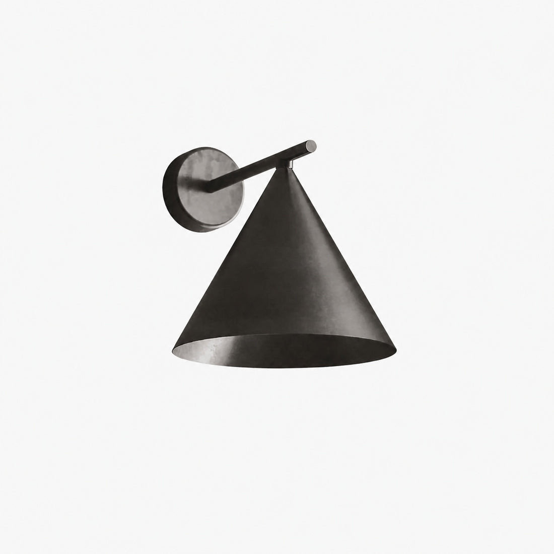 Ivoran Wall Sconce - Metal Acrylic Cone LED Wall Lamp for Living Room