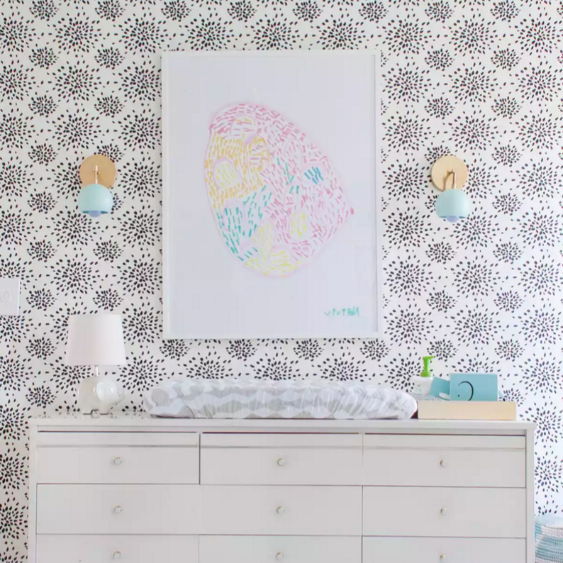 Vintage Inspired Spring Green Globe Wall Sconce