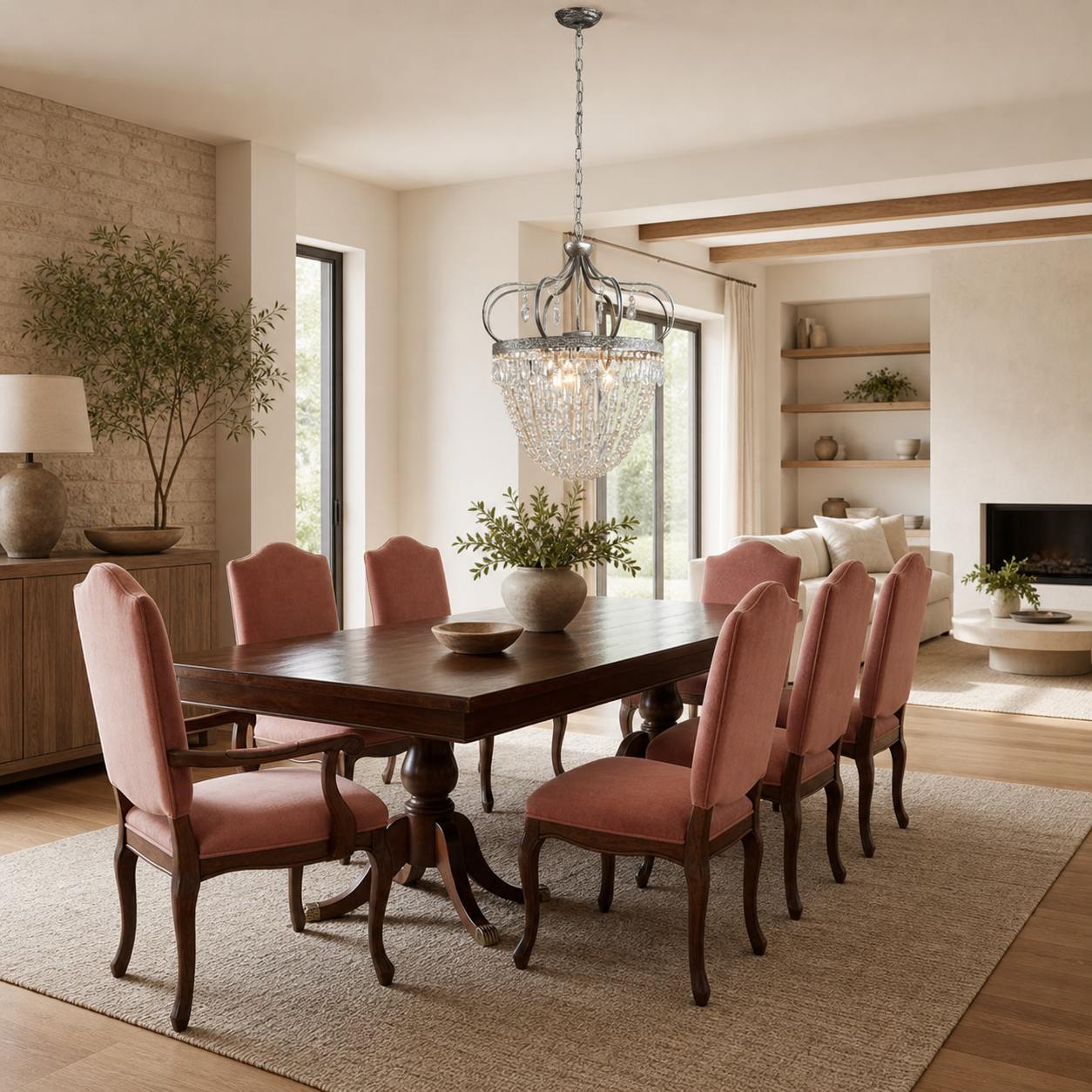 Abella Tear Drop Chandelier