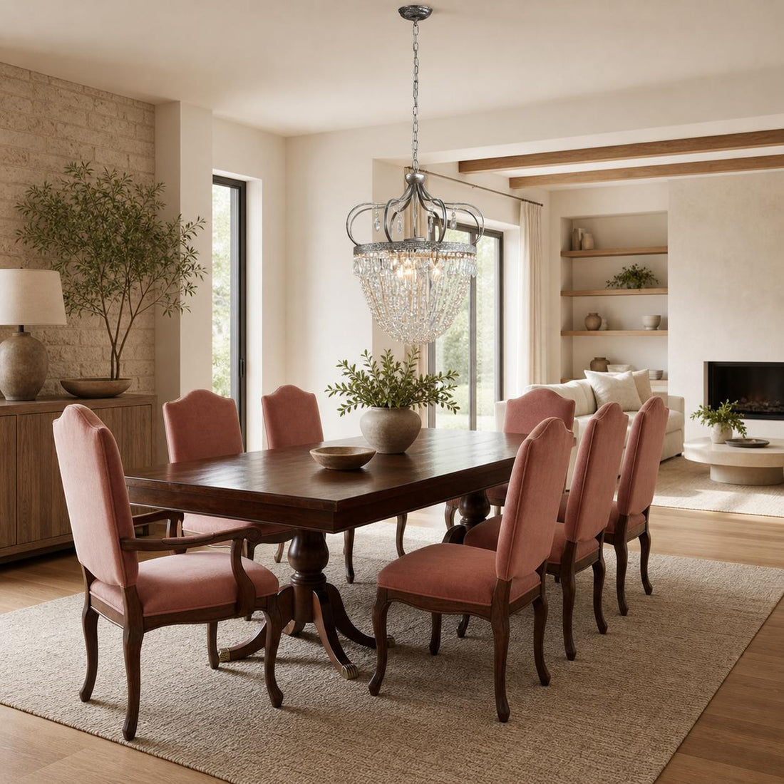 Abella Tear Drop Chandelier