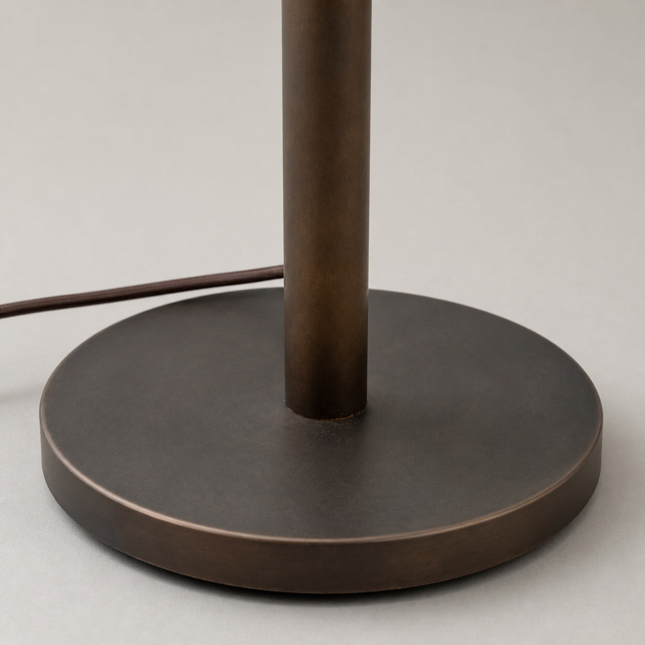 Cavilon Modern Floor Lamp - Slim Profile and Soft Shade Contemporary Metal Lighting for Bedroom