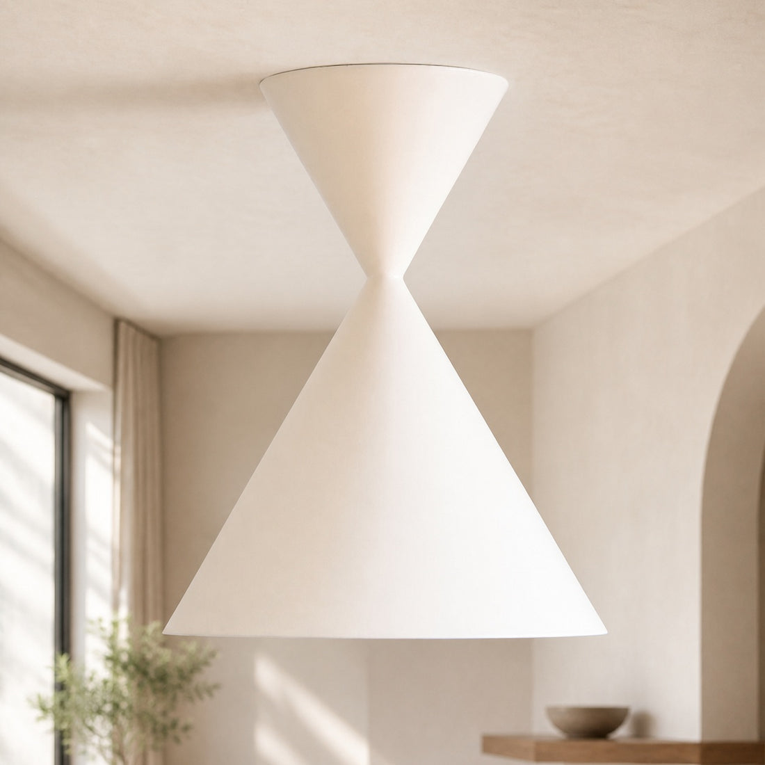 Brivana Semi-Flush Ceiling Light - Modern Home Lighting