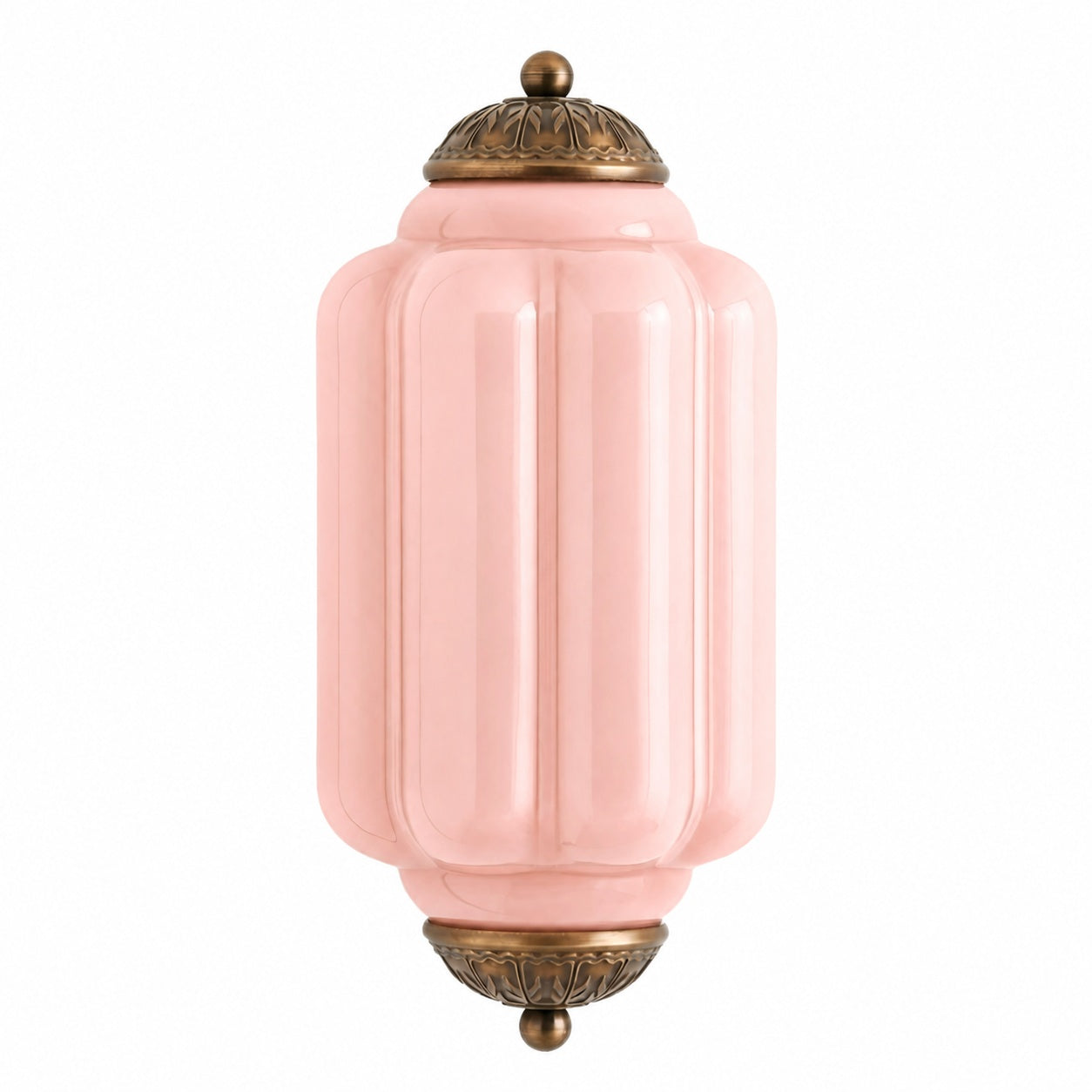 Eloise Brass Wall Sconce – Elegant Milk Glass Vintage Lighting