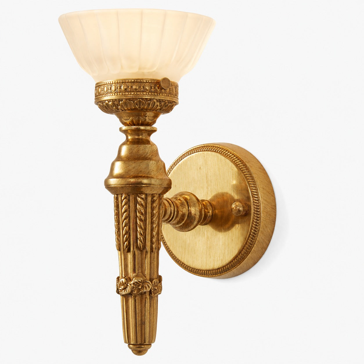 Modern Alabaster Wall Lamp – French Elegant Sconce for Bedroom Living Room Hallway