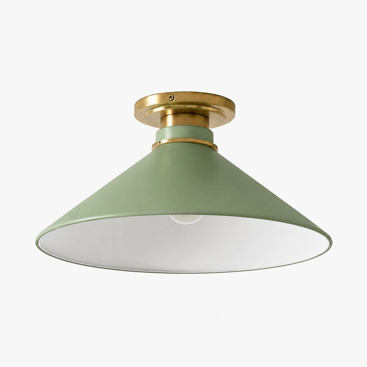 Aurenza Timeless Flush Mount Light - Farmhouse Design with Simple Elegant Charm