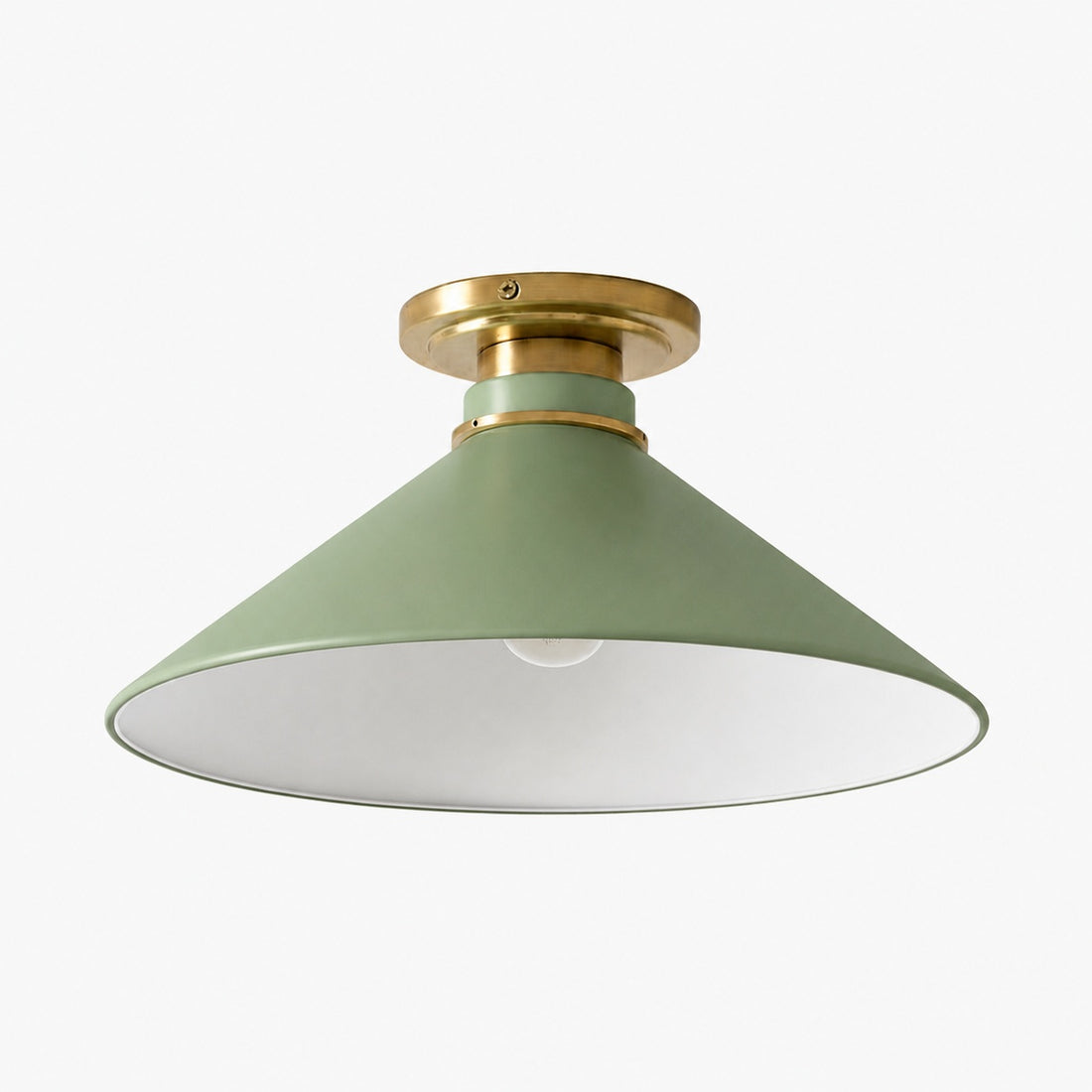 Aurenza Timeless Flush Mount Light - Farmhouse Design with Simple Elegant Charm