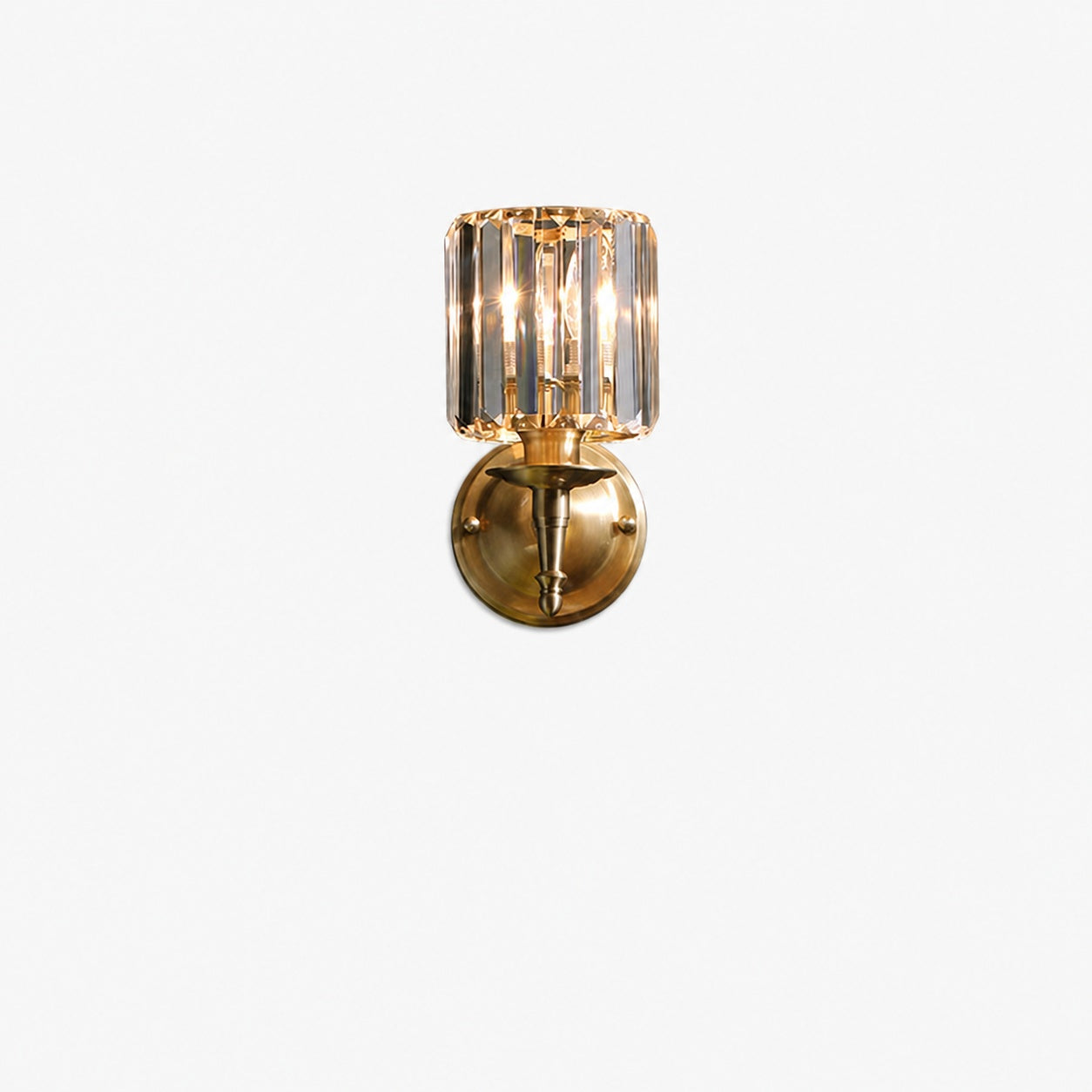 Vintage Luxury Crystal Wall Lamp