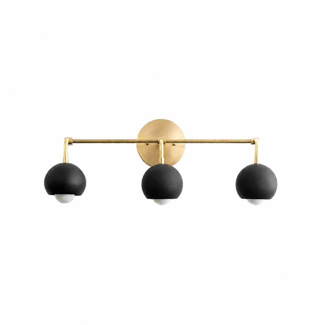 Metio Dome Decorative Vanity Light - Classic Orb Shade Bathroom Wall Lamp