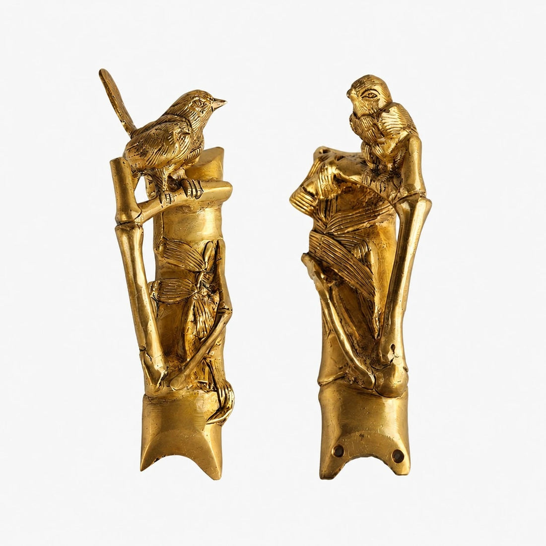 Handcrafted Brass Animal Door Handles 53