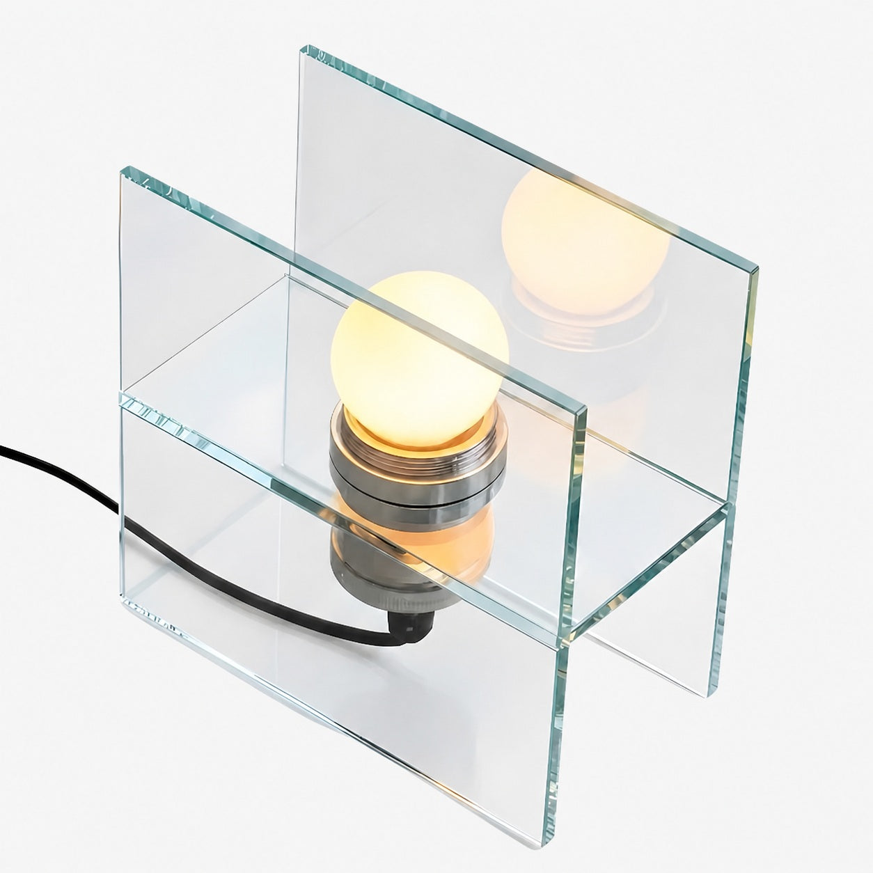 Sunset Ocean Horizon Table Lamp - Gradient Ambient Modern Decorative Desk Lamp for Home Interior