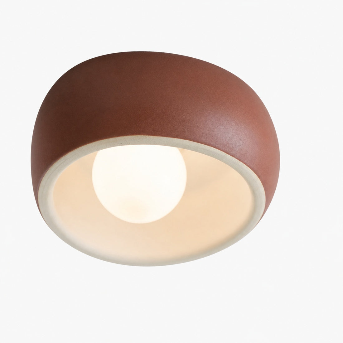 Aurelox Round Flush Mount Ceiling Light Clean Geometric Fixture - Contemporary Indoor Lighting