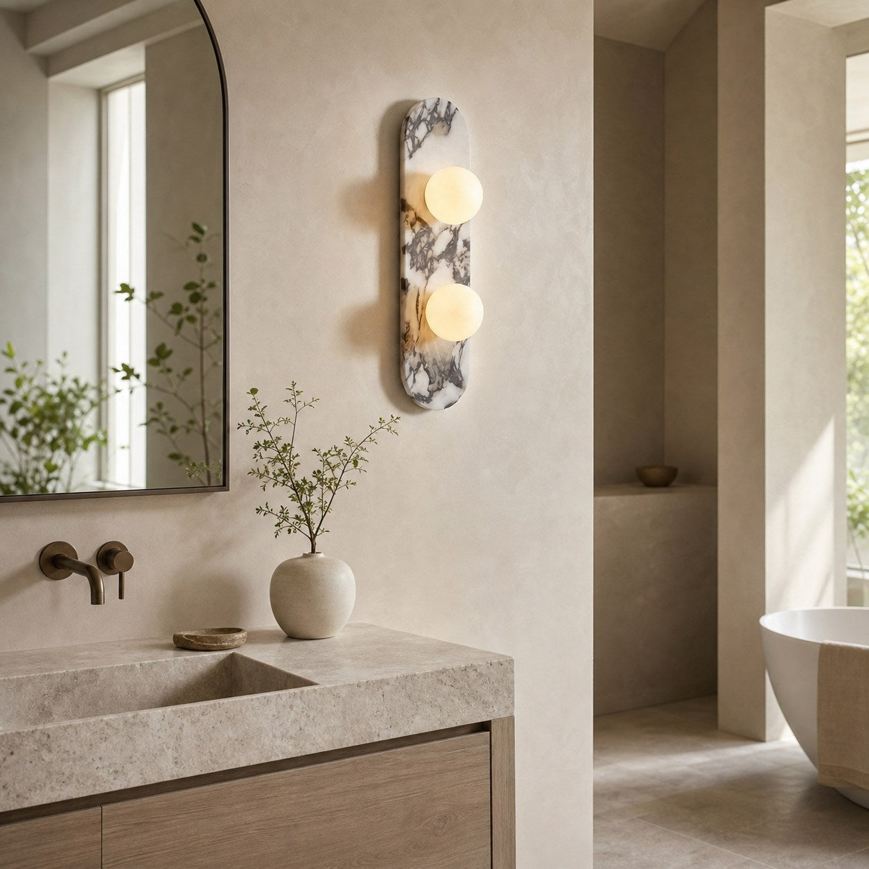 Modulo Marble Wall Lamp