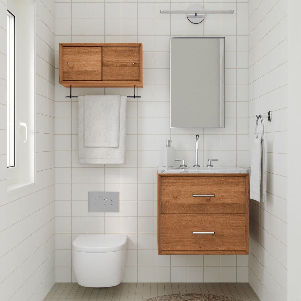 Voro Modern LED Wall Sconce - Metal Bathroom & Hallway Lighting Fixture