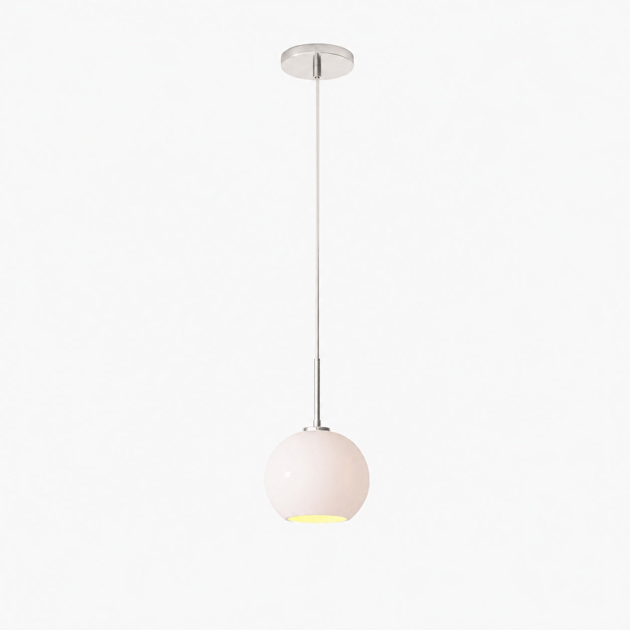 Selvion Sculptural Globe Pendant Light - Modern Glass Pendant Lamp - Sleek Design