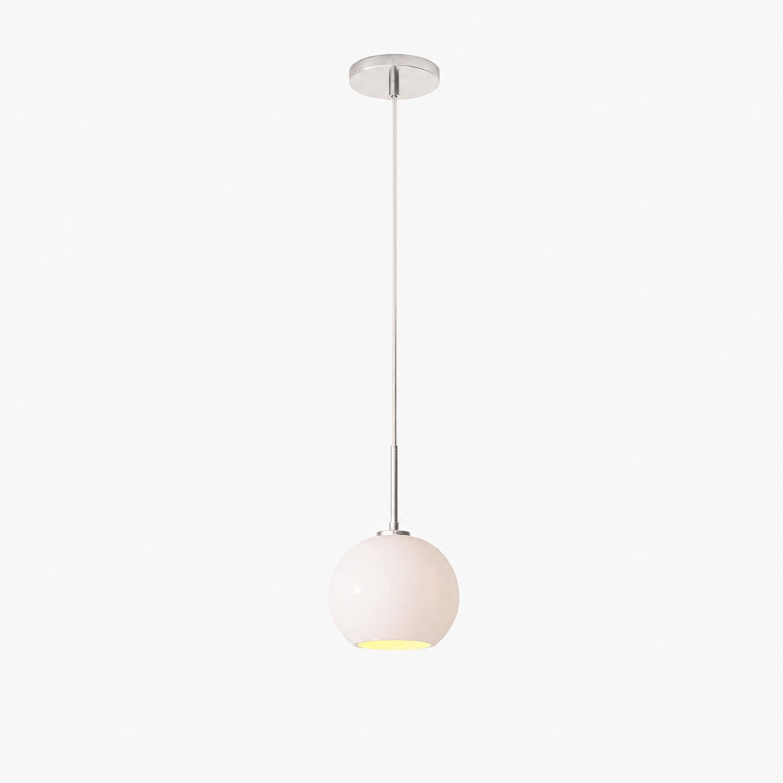 Selvion Sculptural Globe Pendant Light - Modern Glass Pendant Lamp - Sleek Design
