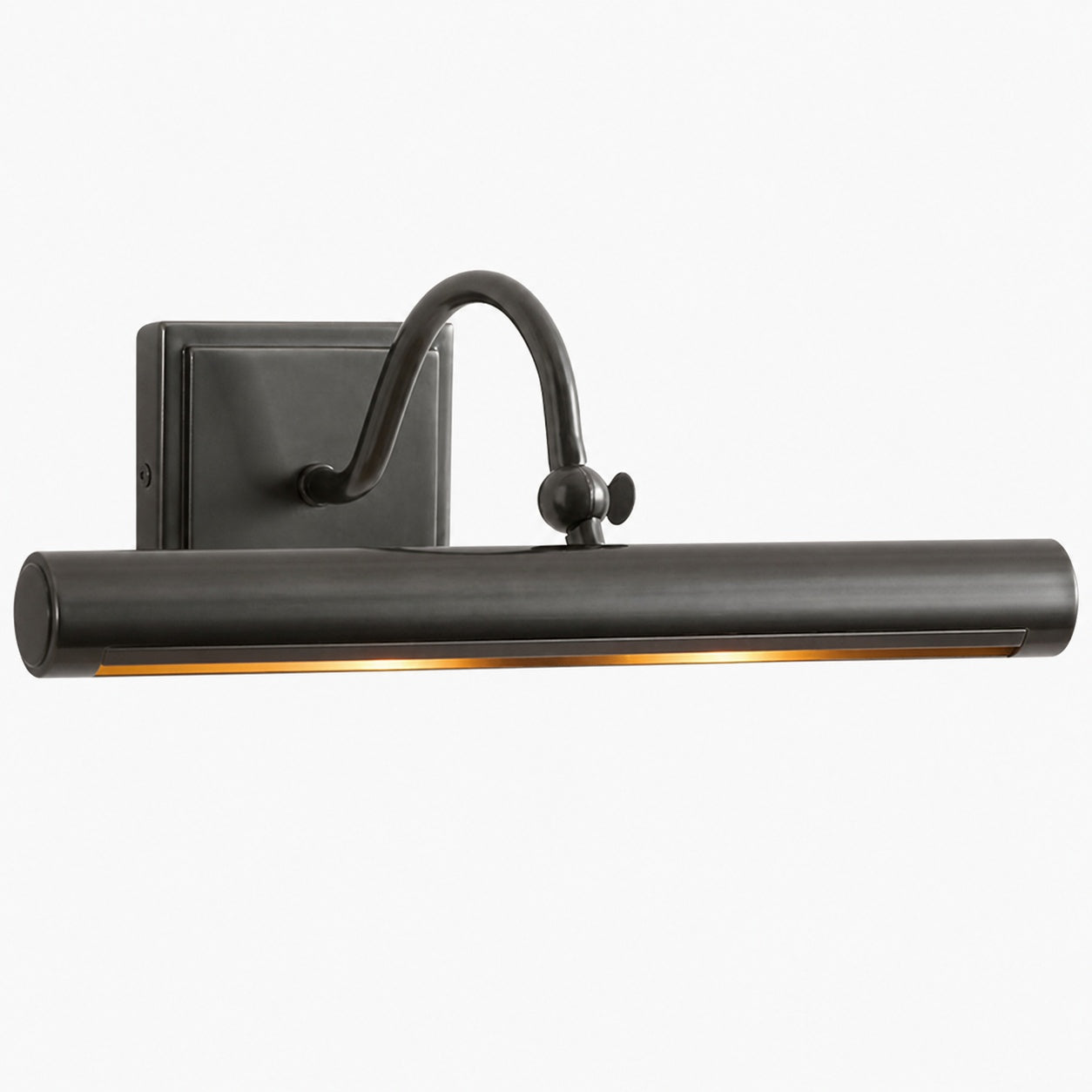 Serena Slim Hood Sconce - Transitional Style Art Lighting For Living Room