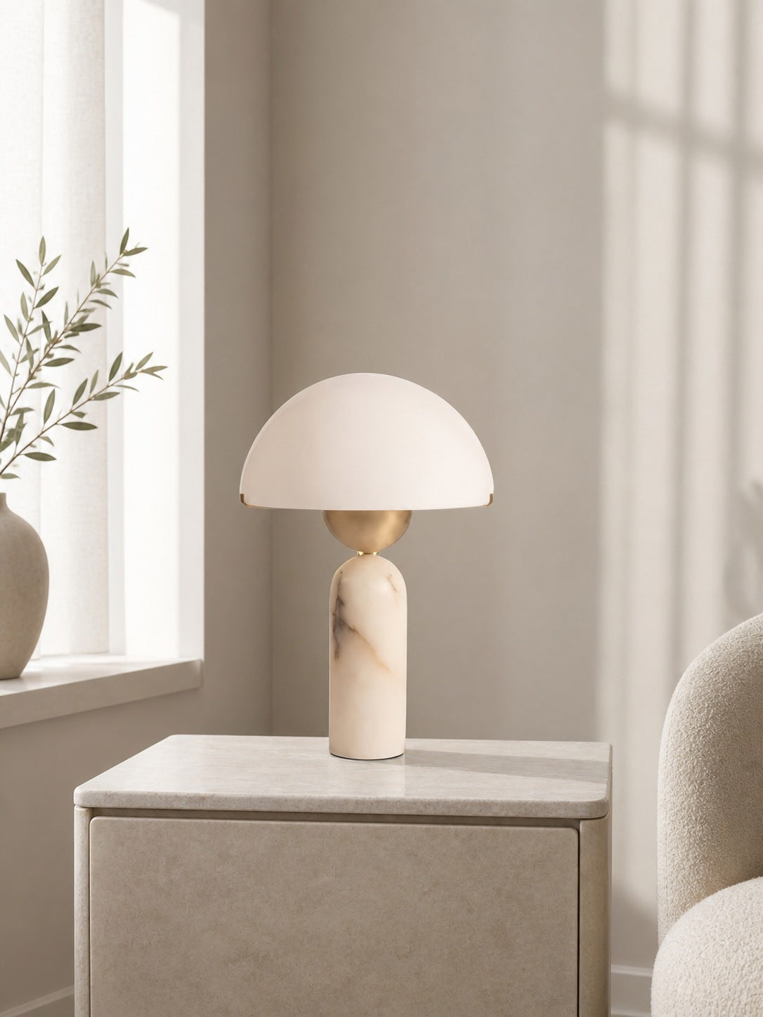 Peono Alabaster Table Lamp