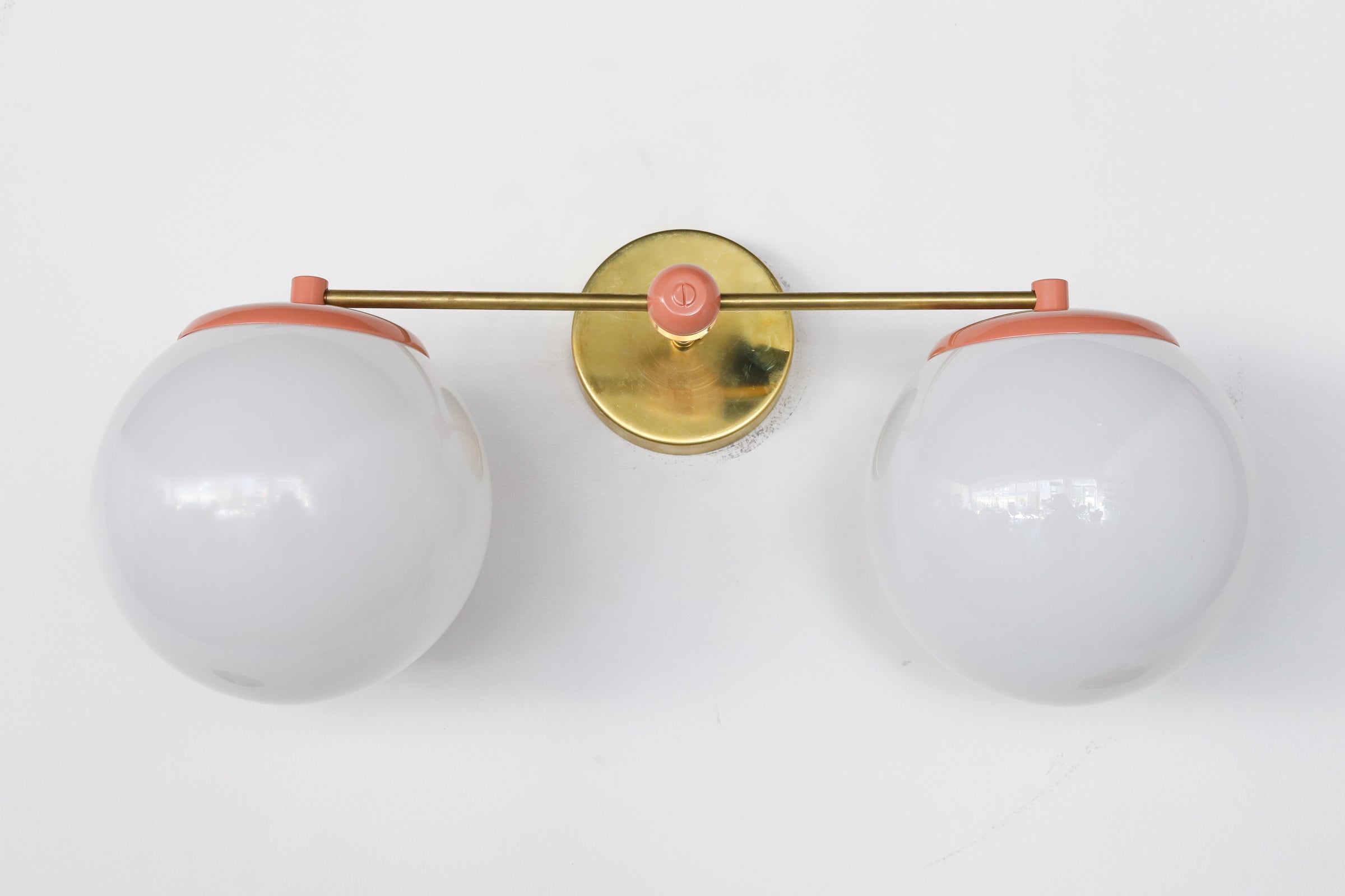 Two Lights Colorful Sconce - Bubble Pop Vanity Bathroom Sconces