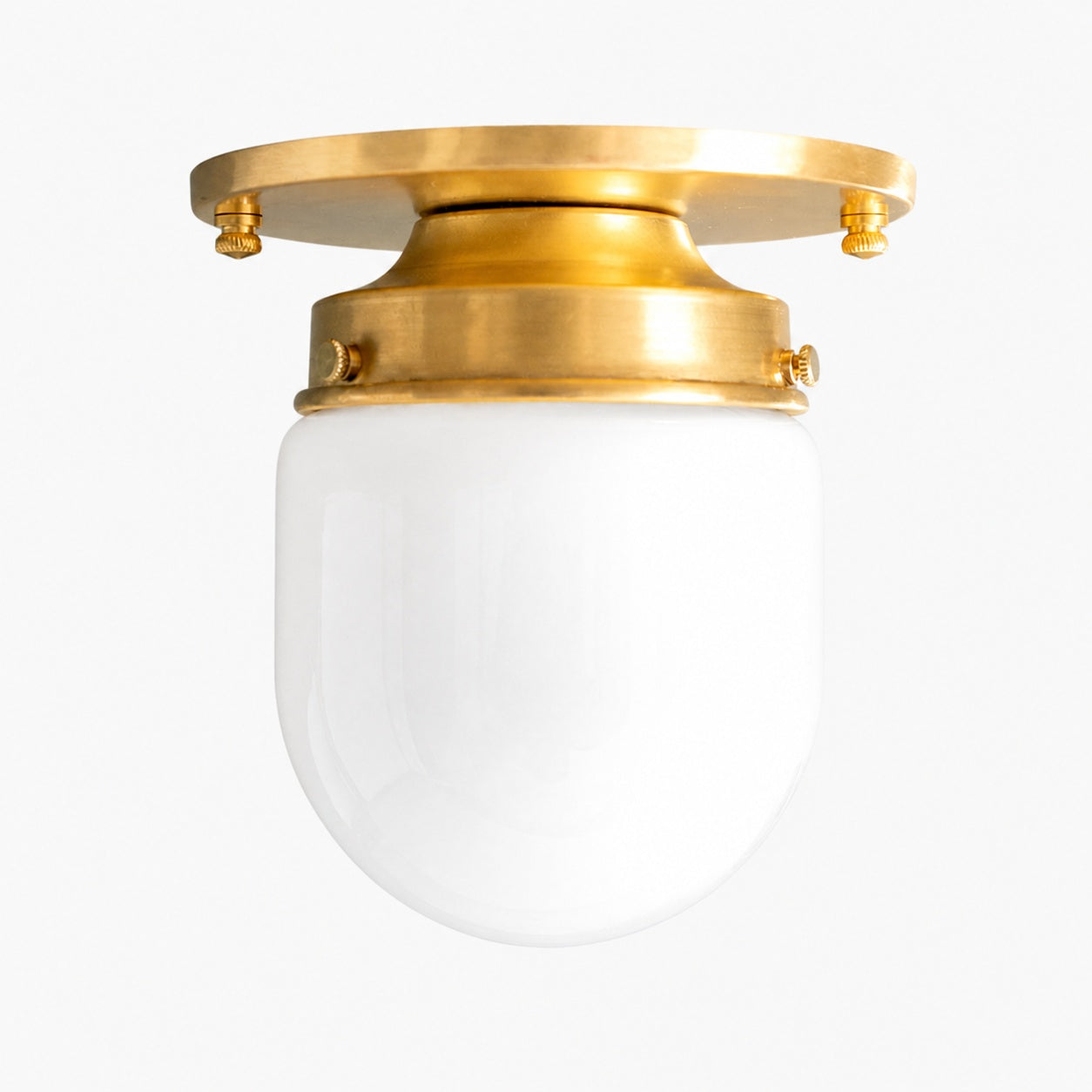 Bullet-shaped Spherical Ceiling Lamp