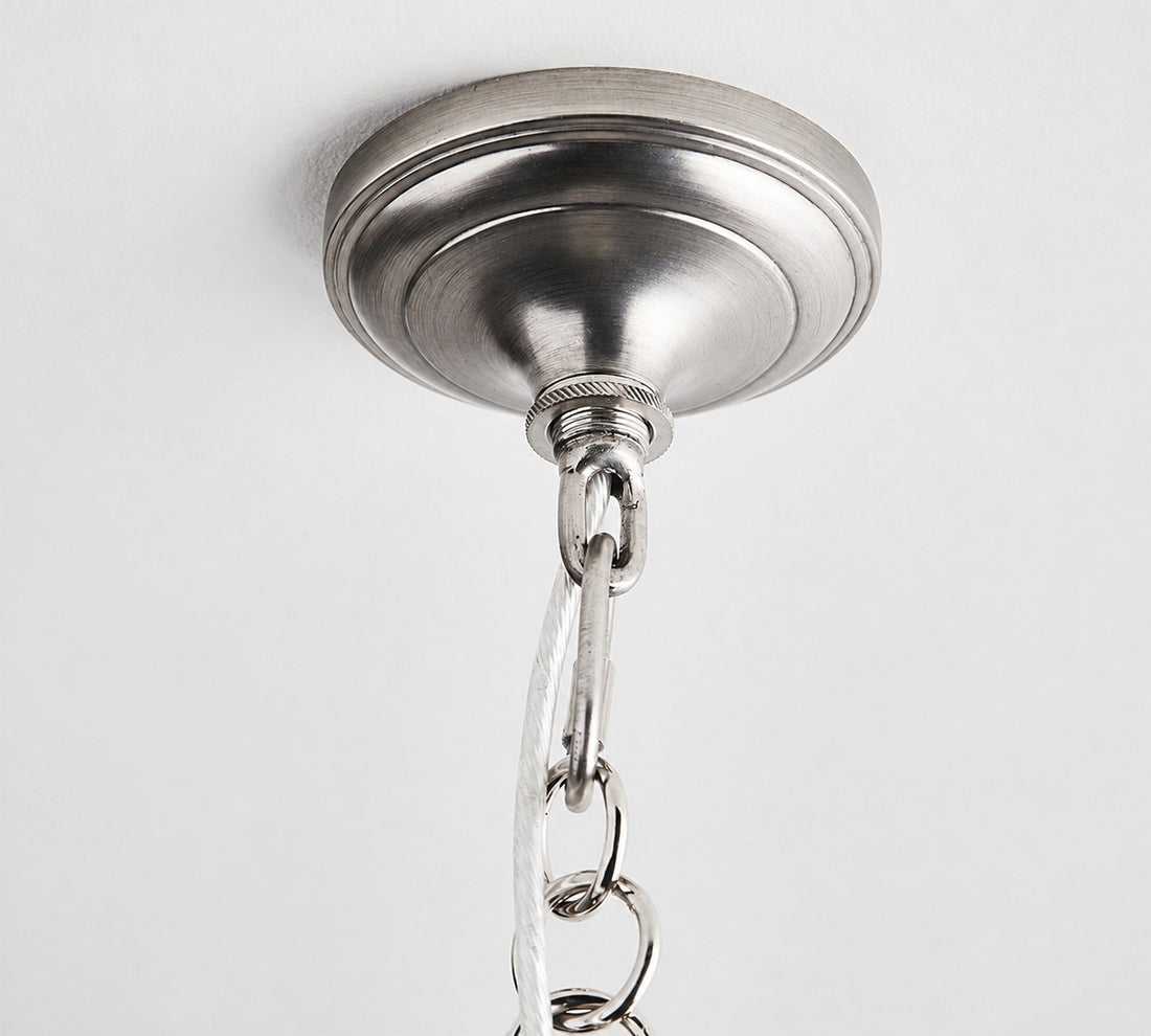 Lawson Glass Pendant Light - Recycled & Milk Glass with Bronze Accent