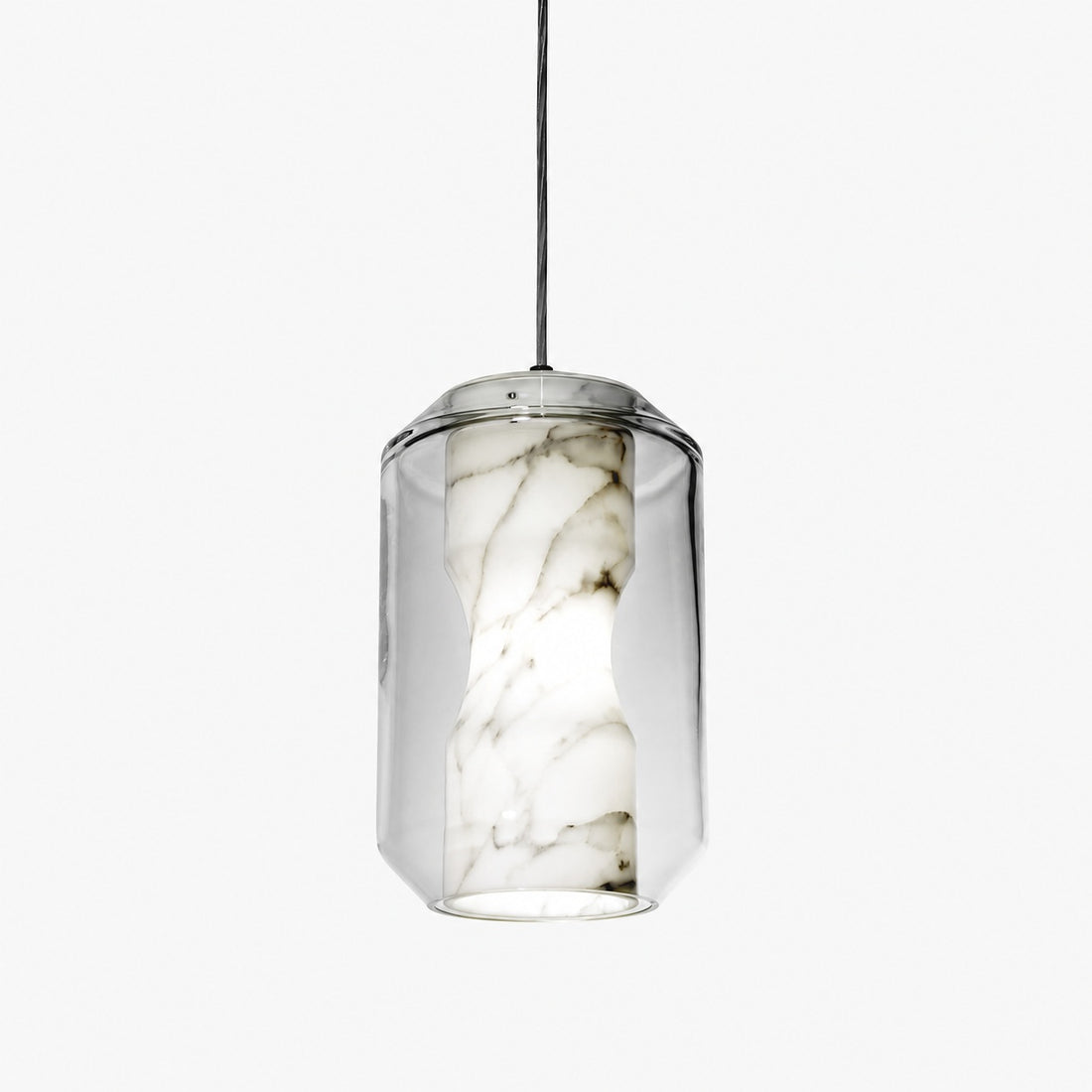 Glass Alabaster Pendant Lamp
