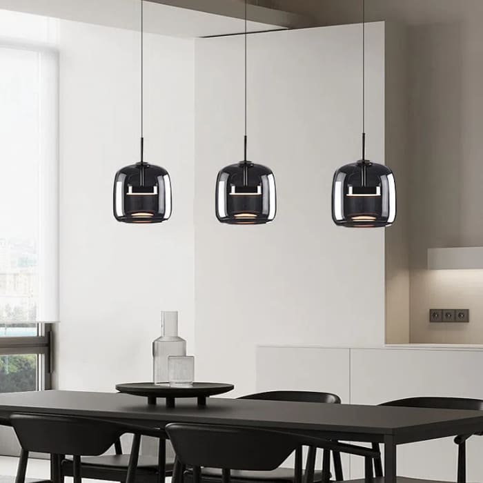 Jube SP Pendant Light - Metro Sphere Glass Jar Suspension Lamp