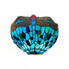 TF Dragonfly Pattern Wall light – Classic Hand-Cut Stained-Glass for Hallways & Bedrooms