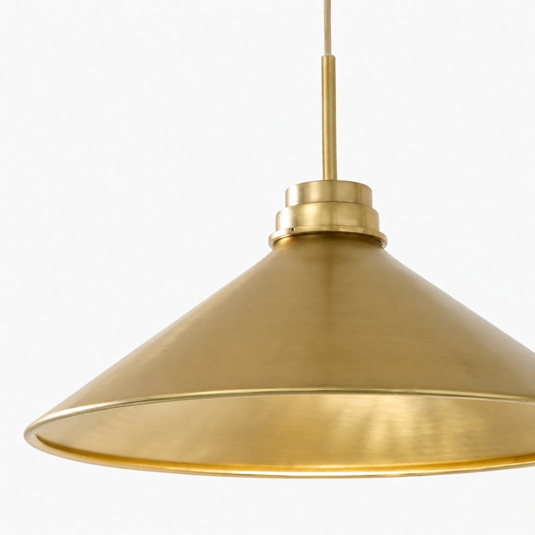 Aurenza Modern Farmhouse Pendant Light - Adjustable Shade for Warm Ambiance