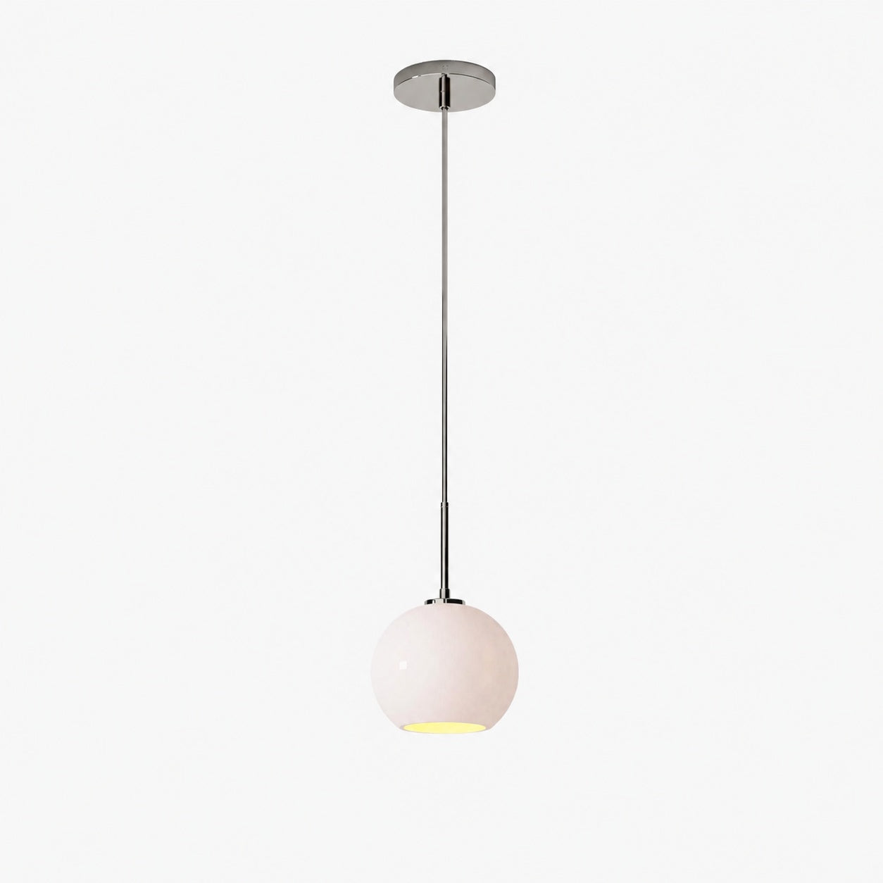 Selvion Sculptural Globe Pendant Light - Modern Glass Pendant Lamp - Sleek Design