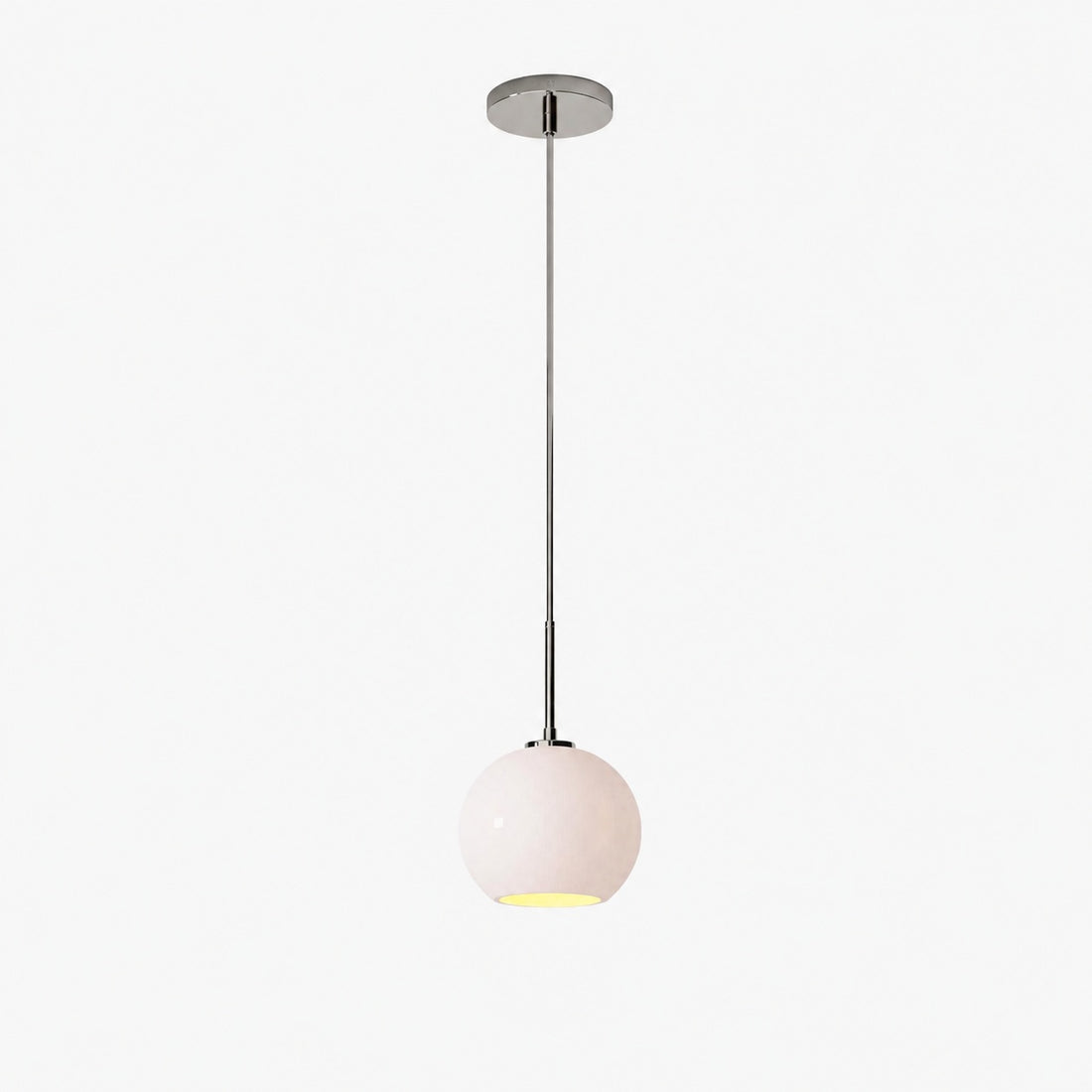 Selvion Sculptural Globe Pendant Light - Modern Glass Pendant Lamp - Sleek Design