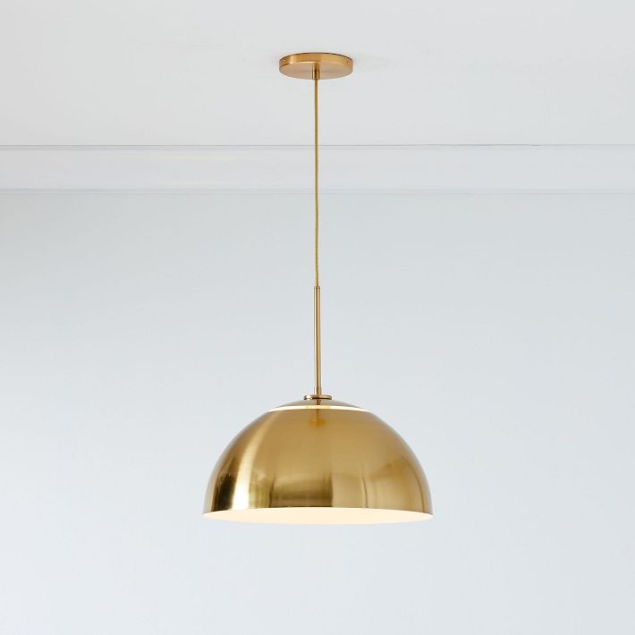 Parvion Modern Adjustable Sculptural Metal Pendant Light
