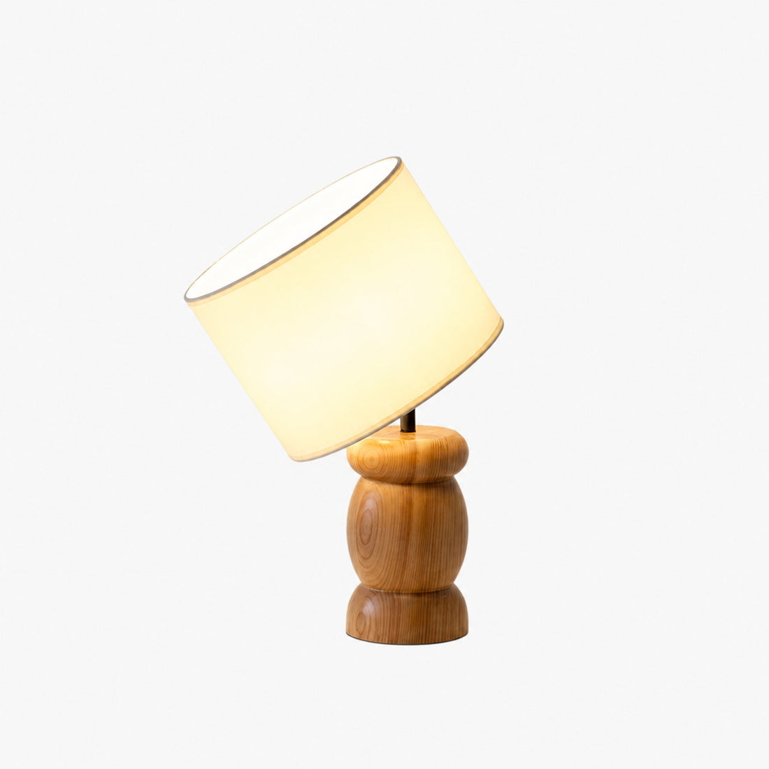 Pebble Wood Table Lamp