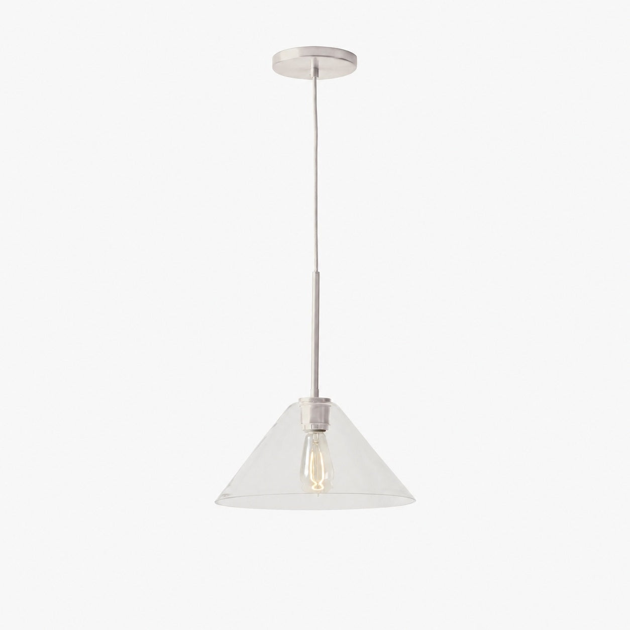 Conica Glass Cone Pendant Lamp – Modern Style Light for Any Room
