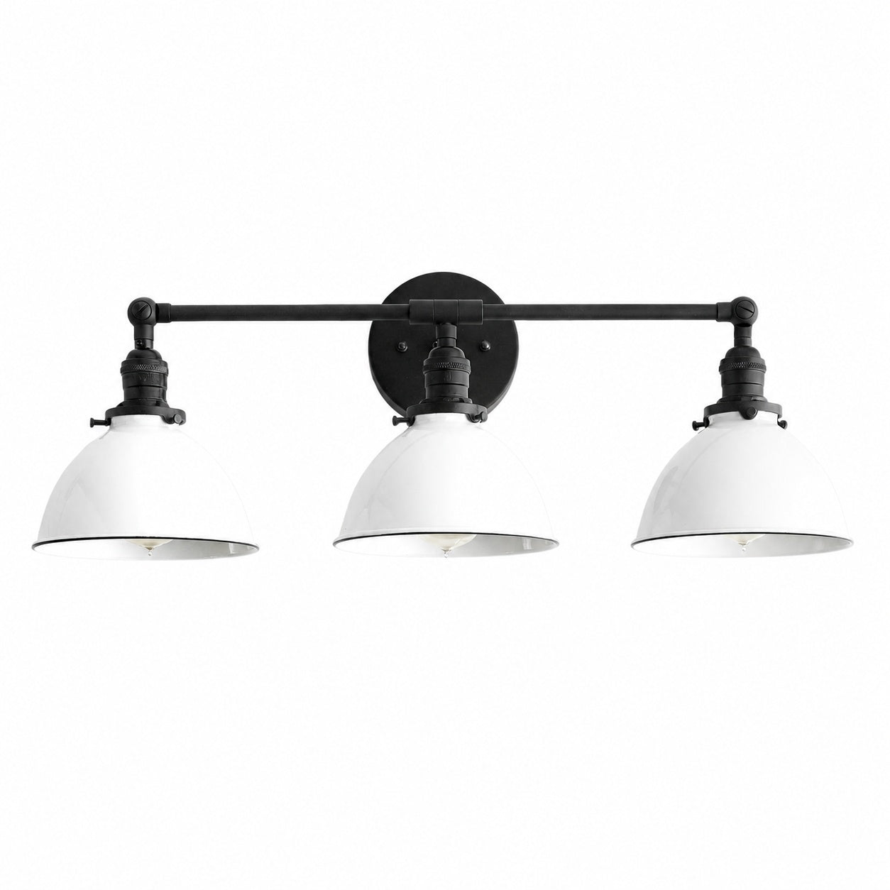 Conique Metal Industrial Vanity Light  - Modern Bathroom Lighting Fixture