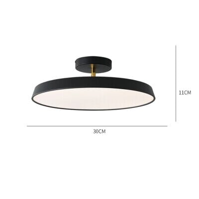 Macaron Aluminum Ultra-thin Luminaire Chandelier