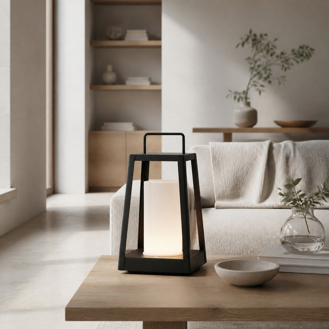 Ambulux Outdoor Portable Lamp - Compact Lantern Aesthetic for Camping or Dining