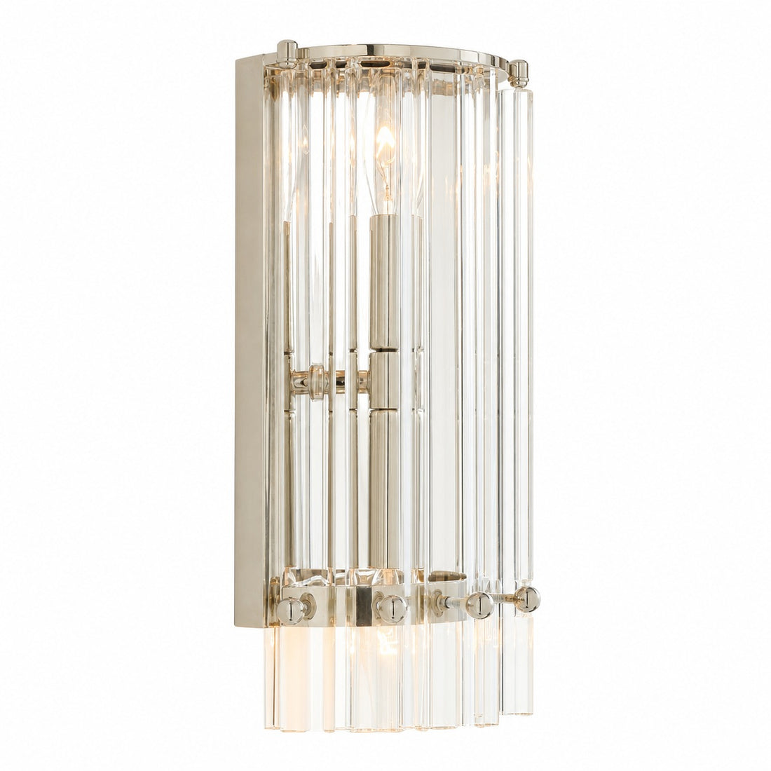Lumora Crystal Wall Sconce – Elegant Lighting for Hallway & Bedroom